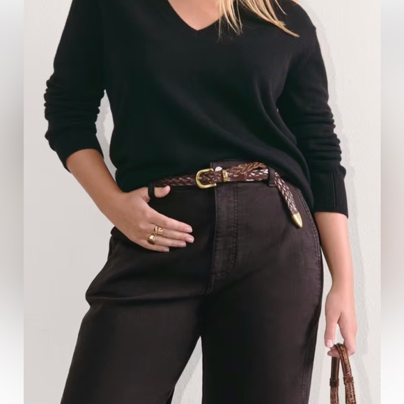 Everlane Utility Barrel Pant Black 4L - Picture 4 of 10